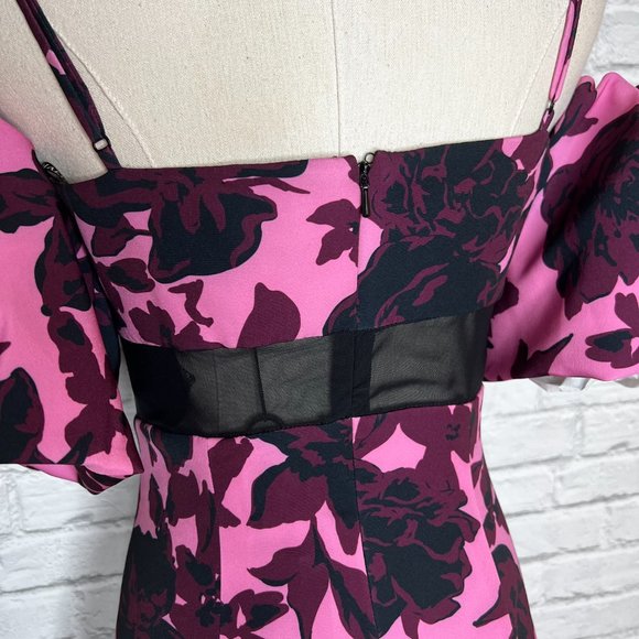 π« NWT Black Halo, Leona Dress, Size 4 - Picture 6 of 10